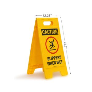 Slippery floor when wet