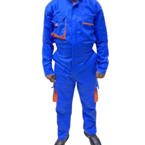 Plain safety Cargo pockets overall